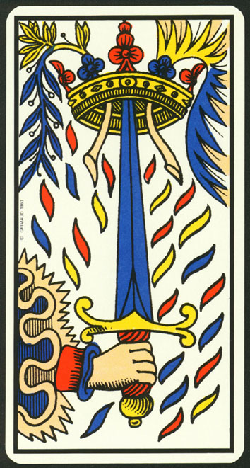 Tarot of Marseilles by Nicolas Convert 1963