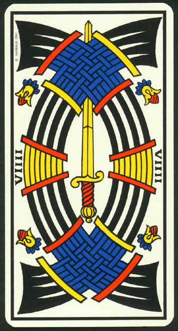 Tarot of Marseilles by Nicolas Convert 1963