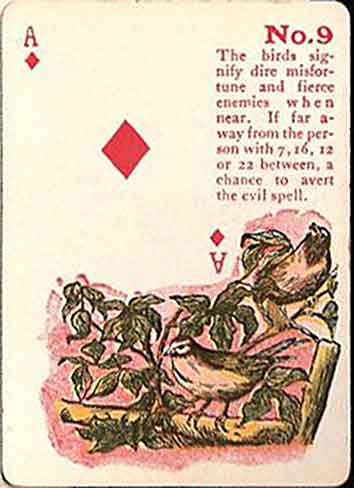 Gypsy Witch Fortune Telling Cards, 1903