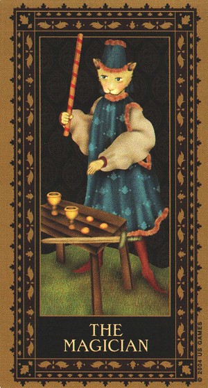 Medieval Cat tarot