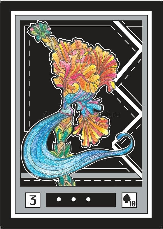 Hidden in Flowers Lenormand