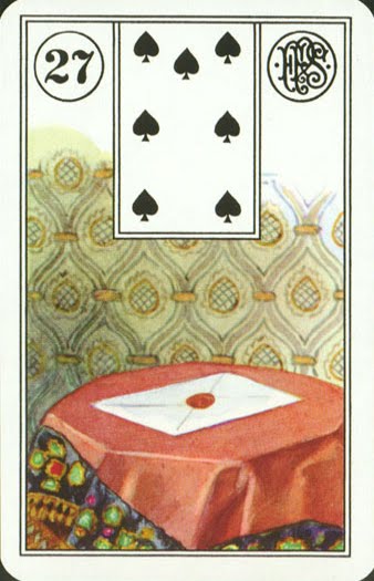 Lenormand - Jeu du Destin No. 1941