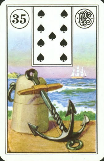 Lenormand - Jeu du Destin No. 1941