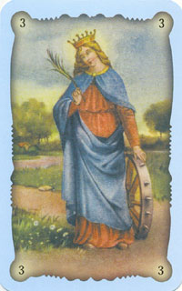 Saints oracle cards