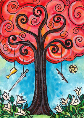 Tarot of Trees by Dana Driscoll