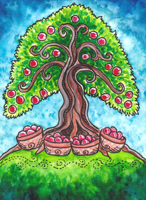 Tarot of Trees by Dana Driscoll