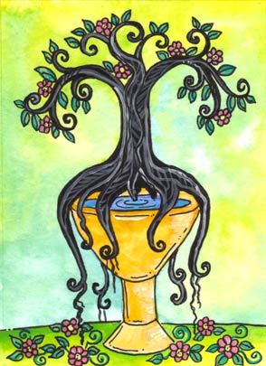 Tarot of Trees by Dana Driscoll