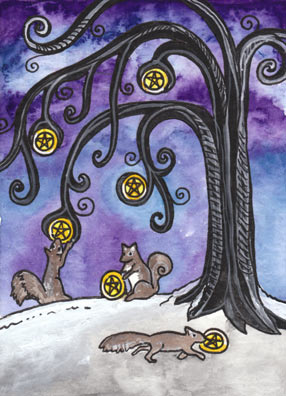 Tarot of Trees by Dana Driscoll