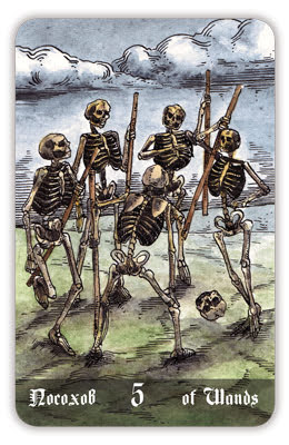 Кладбищенское Таро. Necropolis Tarot