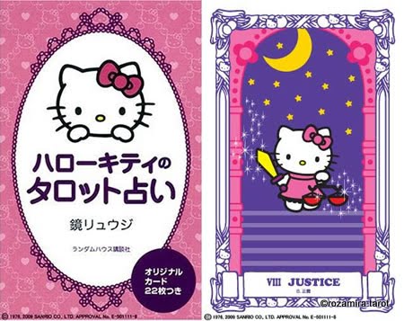 Hello Kitty Tarot Cards by Ryugi Kagami