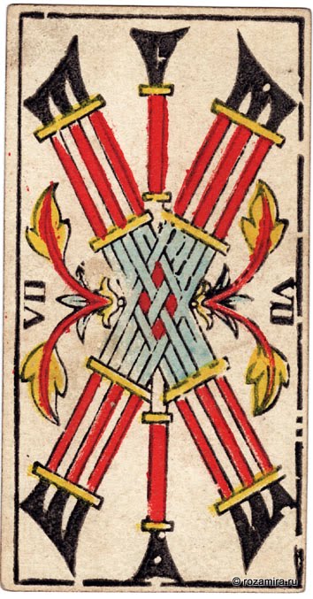 Ancient Tarot of Marseilles - Nicholas Conver 1761, Grimaud