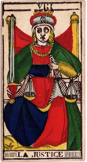 Ancient Tarot of Marseilles - Nicholas Conver 1761, Grimaud