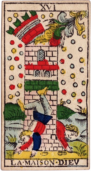 Ancient Tarot of Marseilles - Nicholas Conver 1761, Grimaud