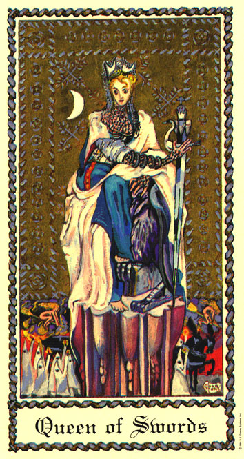 Medieval scapini tarot