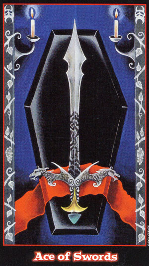 The Vampire Tarot- Hertz Nathalie