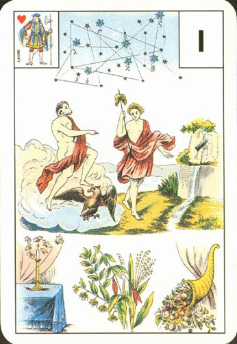 Lenormand - Astro-Mythological, Grand Jeu de Mle. Lenormand