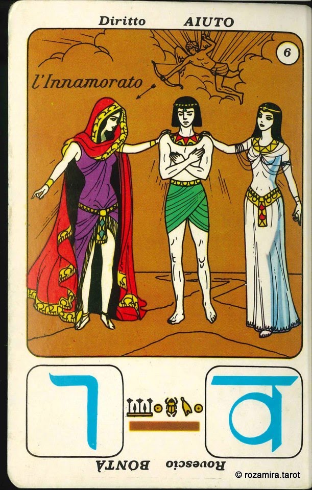 Aperol Tarot - Tarocchi Mazzo Egizio Barbieri