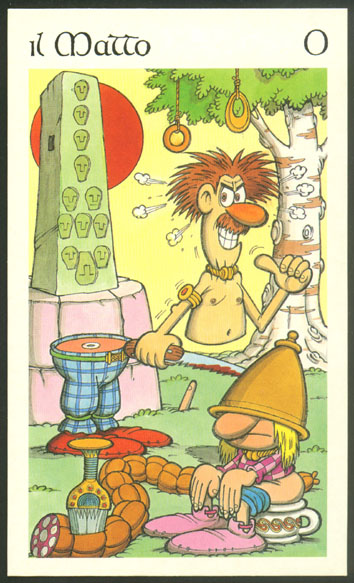 Tarocchi dei Celti (1991) Benito Jacovitti