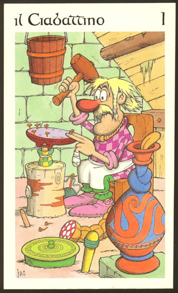 Tarocchi dei Celti (1991) Benito Jacovitti