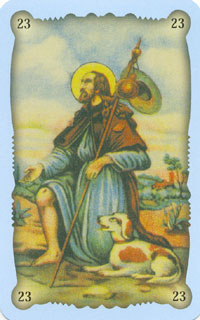 Saints oracle cards