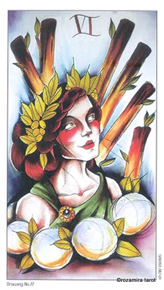 Eight Coins Tattoo Tarot