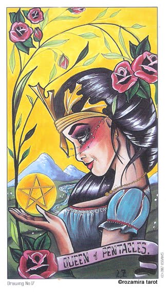 Eight Coins Tattoo Tarot