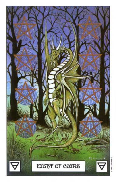 Dragon Tarot by Terry Donaldson & Peter Pracownik