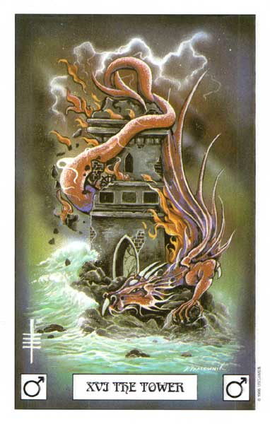 Dragon Tarot by Terry Donaldson & Peter Pracownik