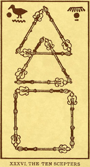 Egyptian Tarot Deck Comte C. de Saint-Germain