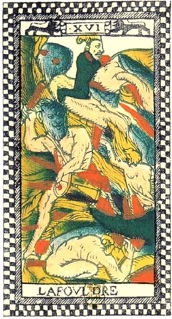 Tarot de Paris (22 cards) XVII