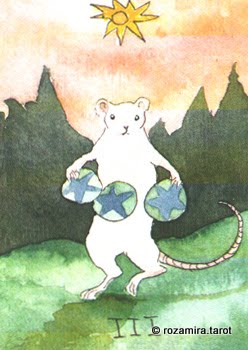 The TaRat (Rat Tarot) by Nakisha VanderHoeven