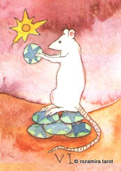 The TaRat (Rat Tarot) by Nakisha VanderHoeven