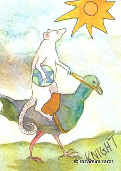 The TaRat (Rat Tarot) by Nakisha VanderHoeven