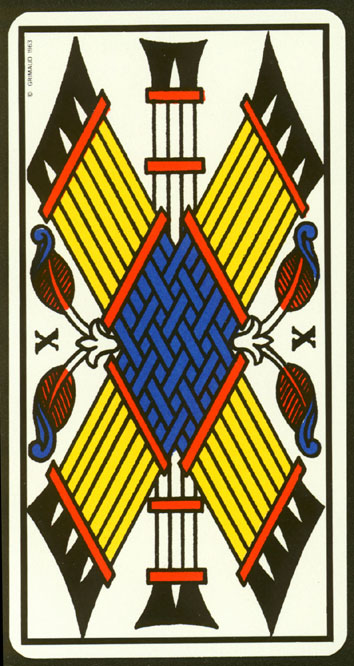 Tarot of Marseilles by Nicolas Convert 1963