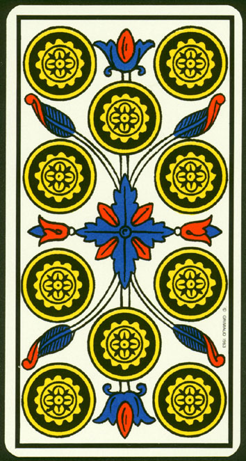 Tarot of Marseilles by Nicolas Convert 1963