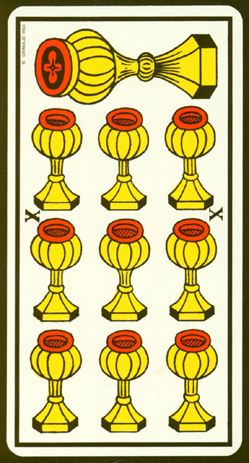 Tarot of Marseilles by Nicolas Convert 1963