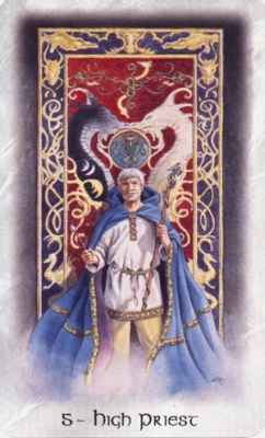 Celtic dragon tarot