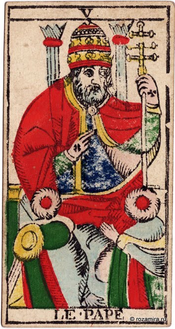 Ancient Tarot of Marseilles - Nicholas Conver 1761, Grimaud