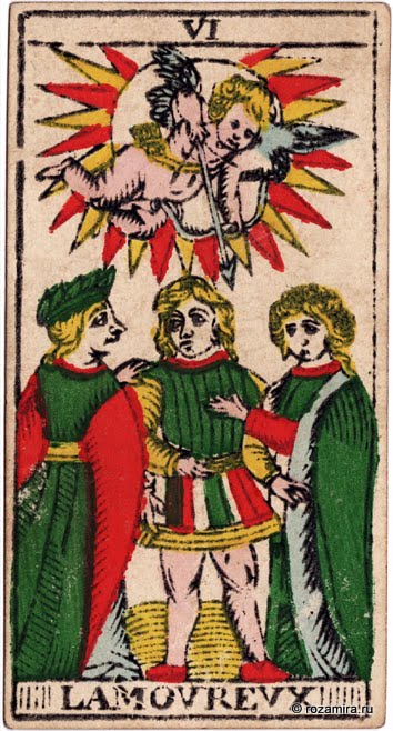 Ancient Tarot of Marseilles - Nicholas Conver 1761, Grimaud