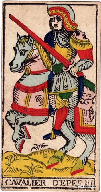 Ancient Tarot of Marseilles - Nicholas Conver 1761, Grimaud