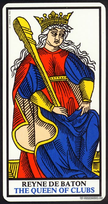 Ancient Tarot of Marseilles - Nicholas Conver 1761, Grimaud