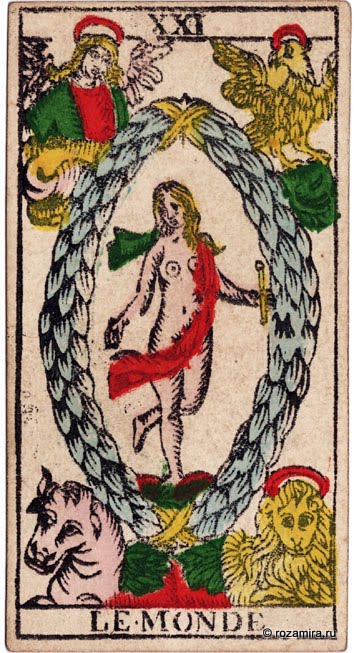 Ancient Tarot of Marseilles - Nicholas Conver 1761, Grimaud