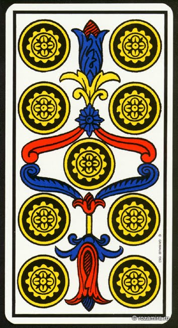 Ancient Tarot of Marseilles - Nicholas Conver 1761, Grimaud