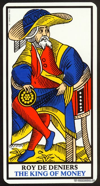 Ancient Tarot of Marseilles - Nicholas Conver 1761, Grimaud