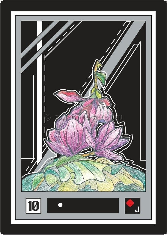 Hidden in Flowers Lenormand