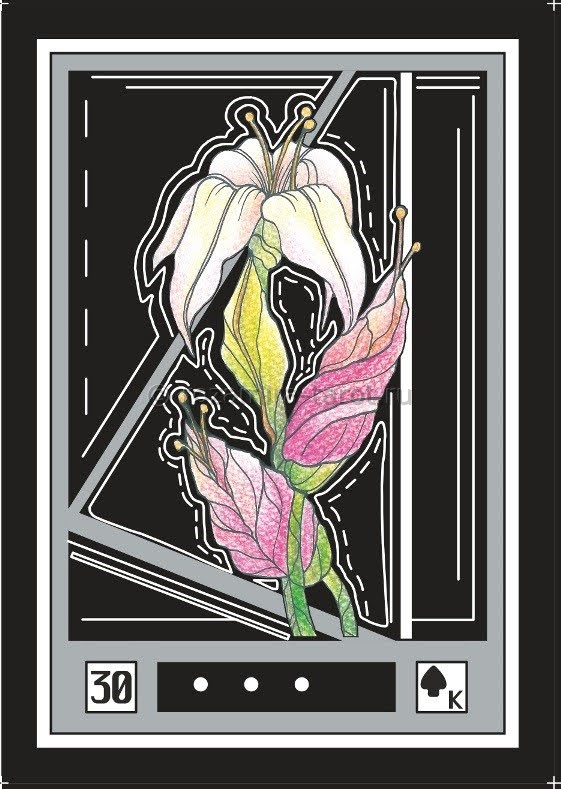 Hidden in Flowers Lenormand