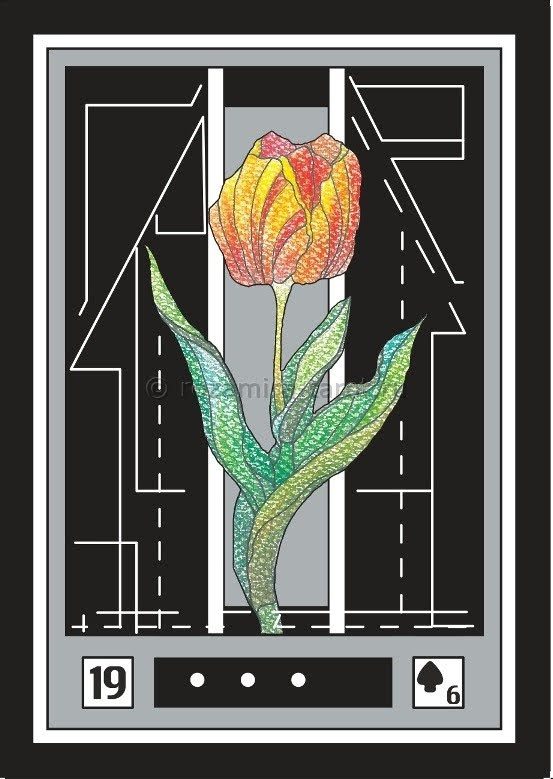 Hidden in Flowers Lenormand