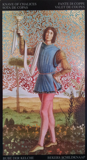 Golden Botticelli tarot