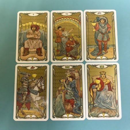 Golden Art Nouveau Tarot (мини)